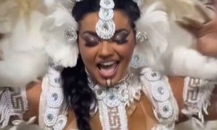 Rainha de bateria da Vitória Régia - Foto: Instagram Hursula Freitas