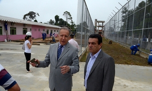 Presidente do TJAM inspeciona as obras do novo presídio feminino de Manaus