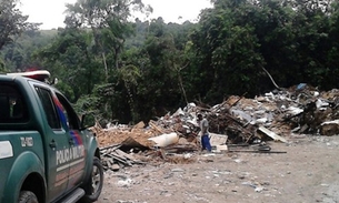 Corpo de mulher é encontrado em lixeira no Distrito Industrial 