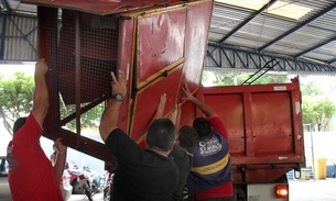 Prefeitura de Manaus decide reciclar material apreendido