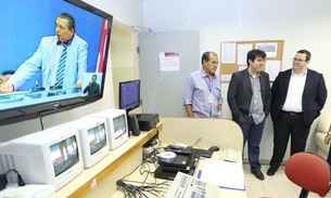 Técnicos da Fundação Padre Anchieta visitam TV Câmara Manaus