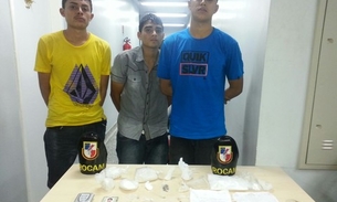 Traficantes são presos com drogas no Lírio do Vale