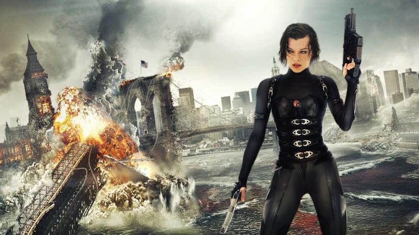 Milla Jovovich e Ali Larter nas filmagens de Resident Evil: The Final  Chapter