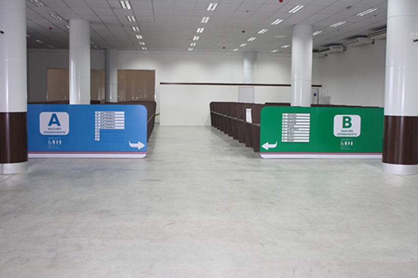 Novas instalações do PAC na shopping Sumaúma