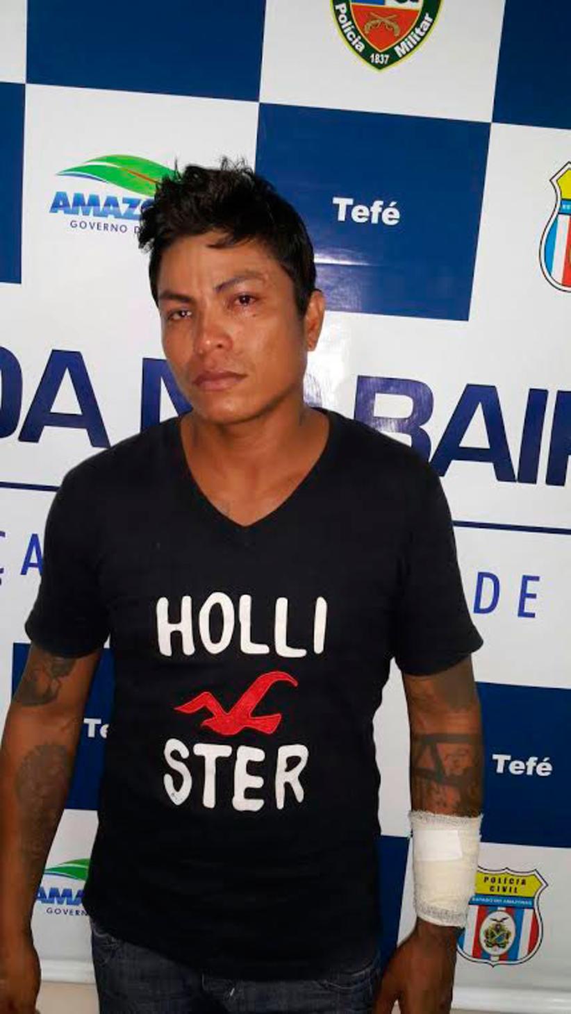 Suspeito esperou marido sair para "tentar uma chance"com a esposa alheia (Foto: PMAM)