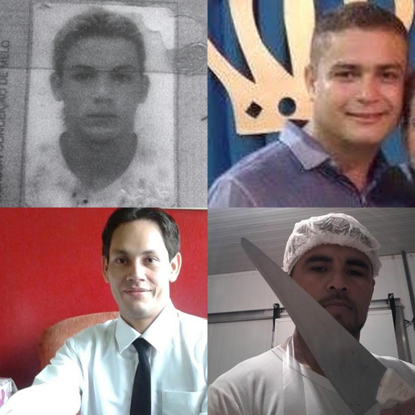 Suspeitos estão foragidos desde que suas ex-companheiras registraram queixas contra eles (Foto: PCAM)