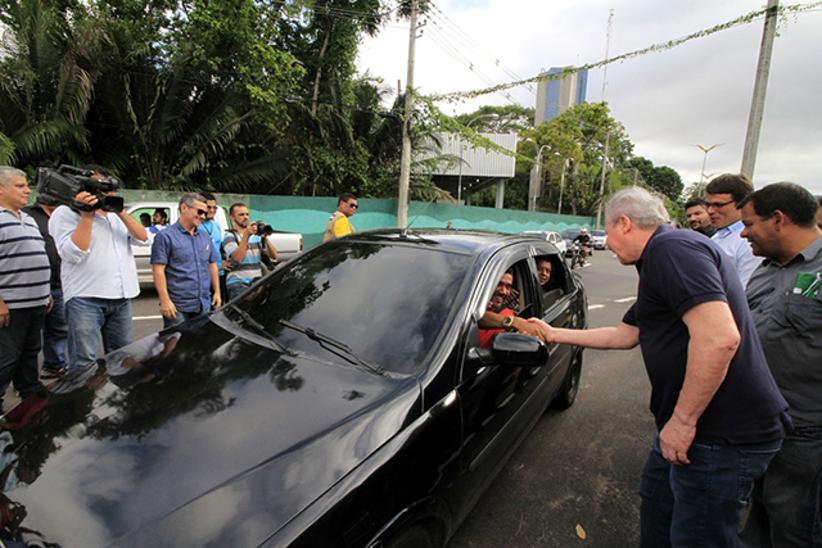 Prefeito Arthur Neto diz que alça traz grande melhoria ao trânsito