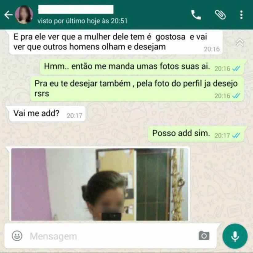 Para Se Vingar Garota Envia Fotos Nua Para Grupo De Whatsapp Do Namorado