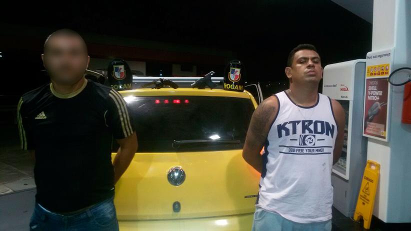 Na delegacia, segundo ocupante do carro foi liberado pela autoridade policial (Foto: PMAM)