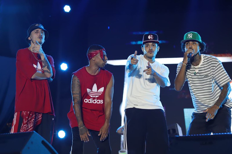 MC Livinho e DubDogz - Foto: Clóvis Miranda/ Semcom