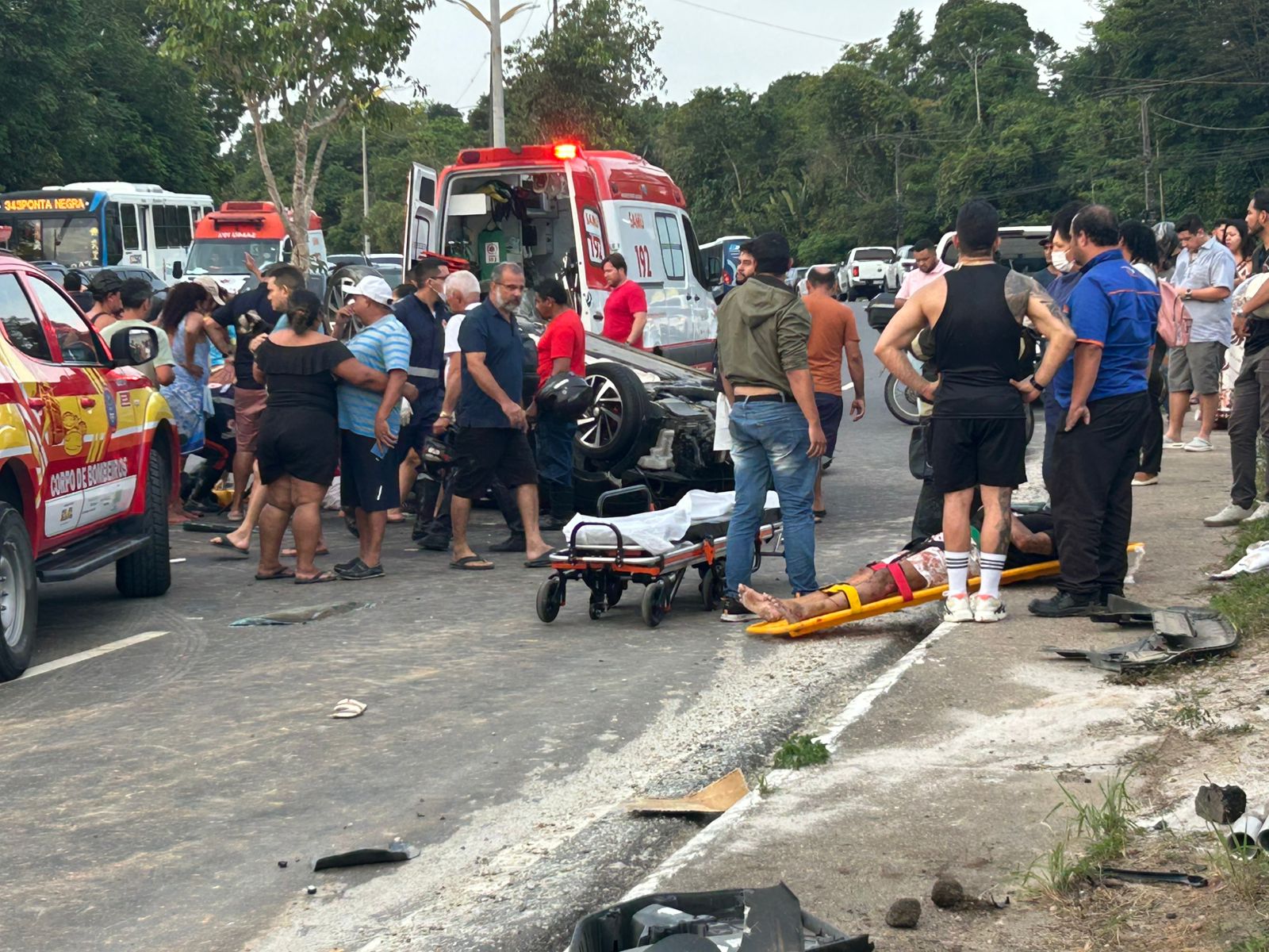 Acidente resultou em duas mortes. Foto: Jander Robson/ Portal do Holanda