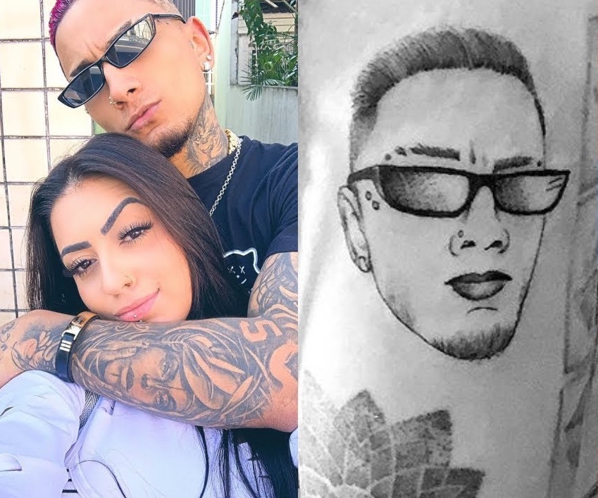 Mirella tem uma tatuagem com o rosto do ex Dynho - Foto: Reprodução/Instagram