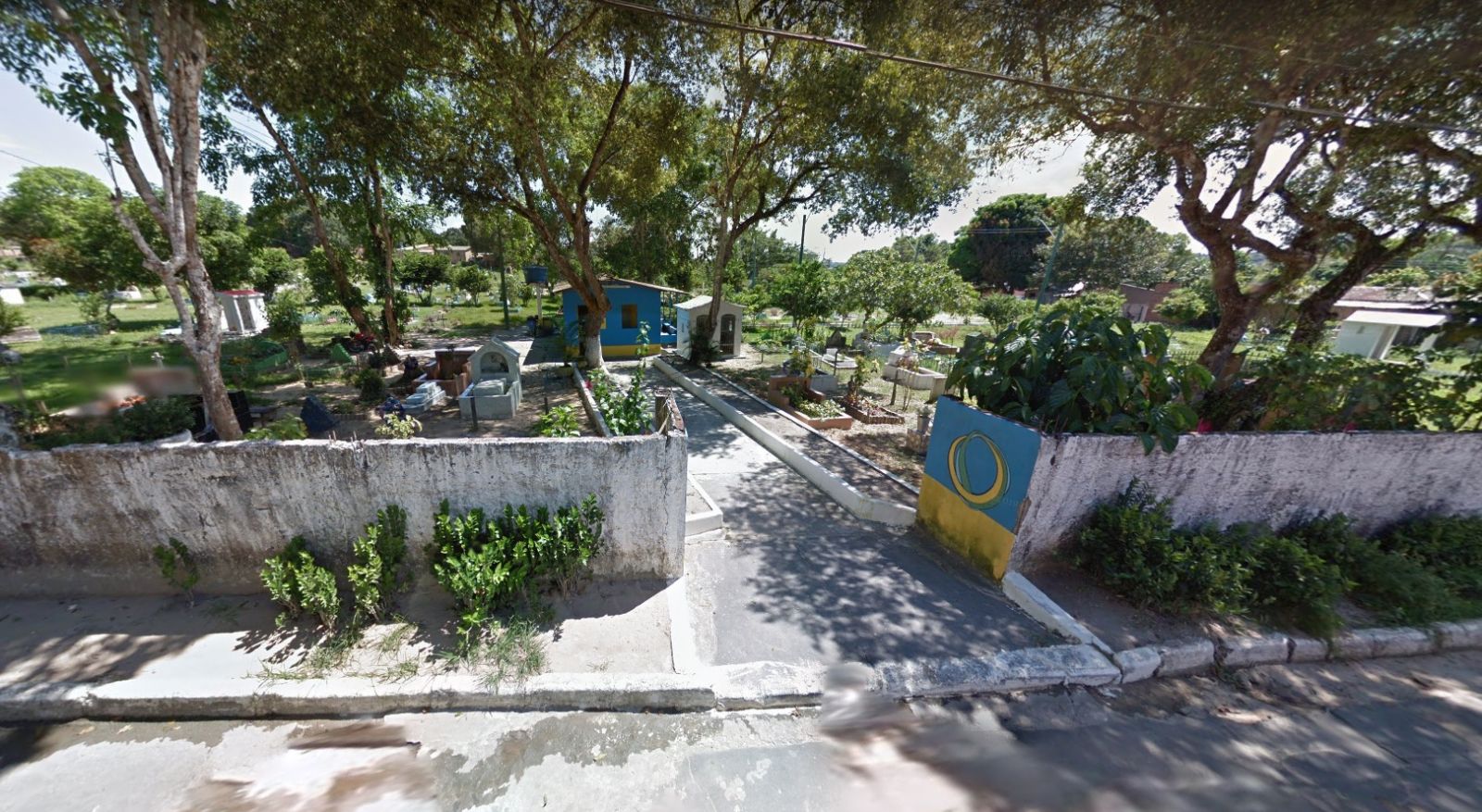 Cemitério Santo Alberto, na zona Leste de Manaus. - Foto: Reprodução Google Maps