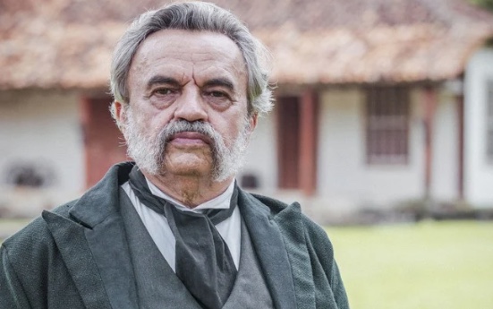 O ator em. "Nos Tempos do Imperador"(2021)