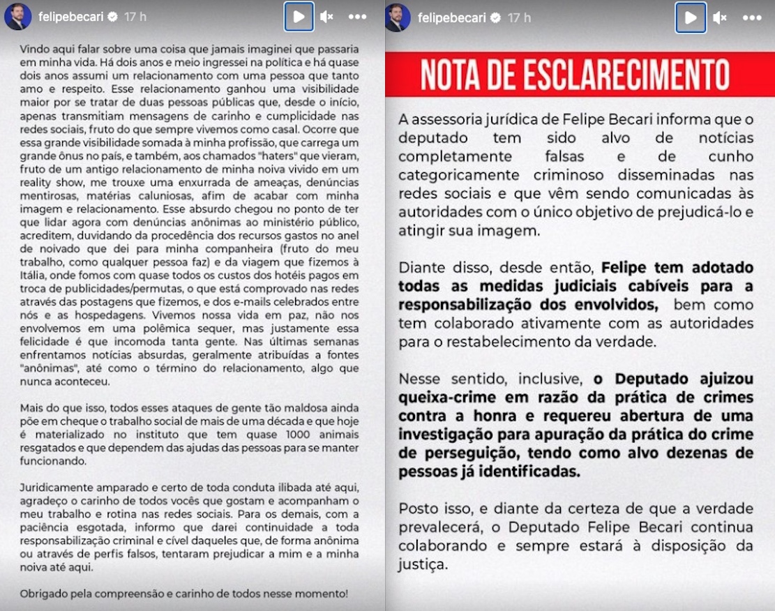 Imagens: Reprodução/Instagram