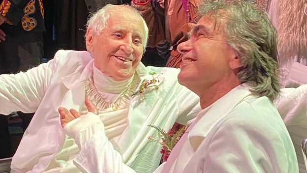 Zé Celso e Marcelo Drummond - Imagem: Reprodução/Instagram