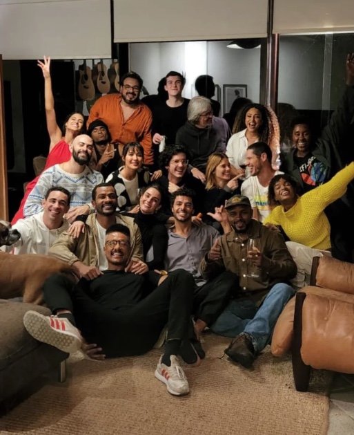 Elenco de 'Vai na Fé' reunido - Foto: Reprodução/Instagram