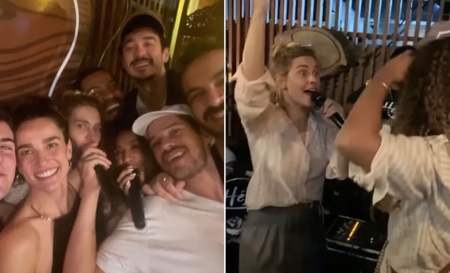 Elenco de 'Vai na Fé' reunido - Fotos: Reprodução/Instagram