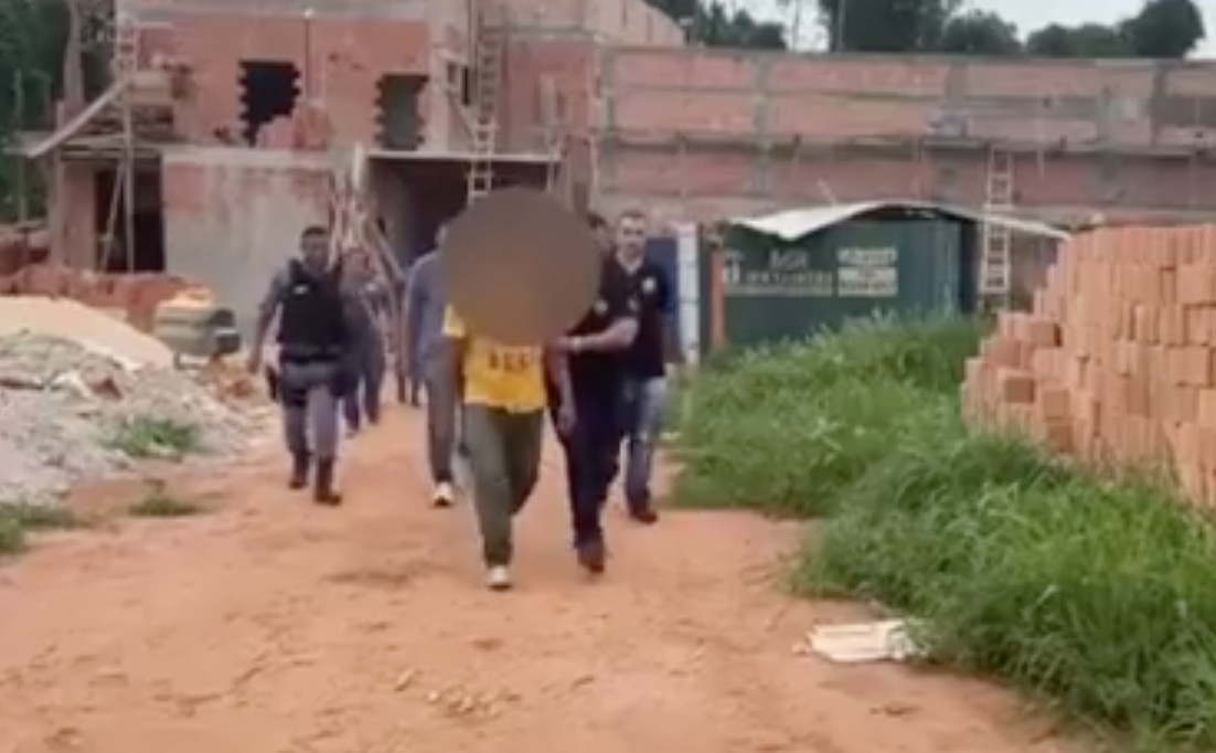 Gilberto Rodrigues dos Anjos, de 32 anos, foi preso em construção / Foto: reprodução