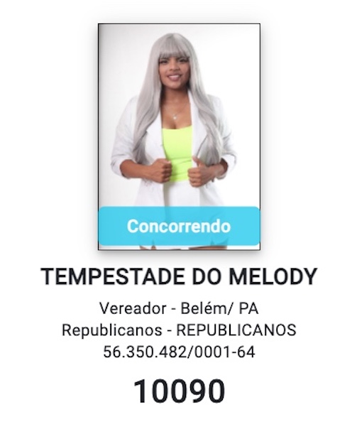 Fonte: Divulgacandcontas TSE