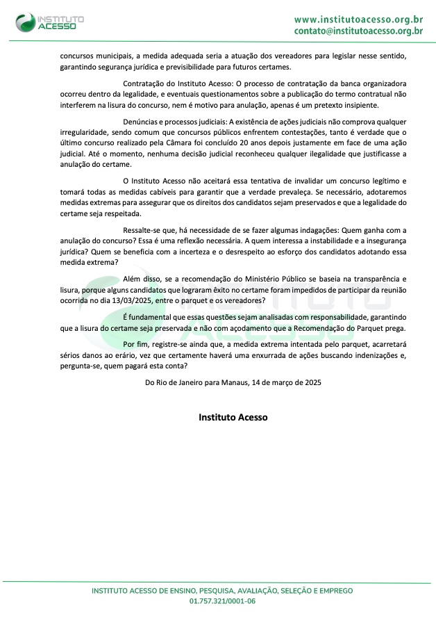 Foto: Reprodução/Instituto Acesso