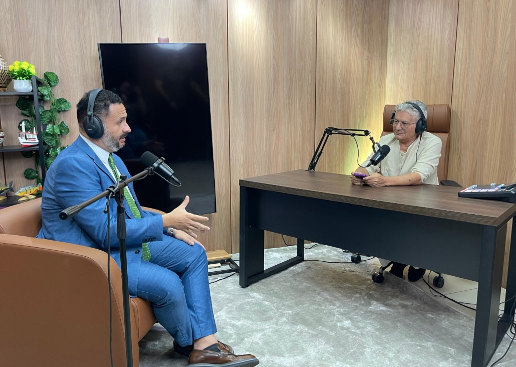 Entrevista com o jornalista Holanda - Foto: Reprodução