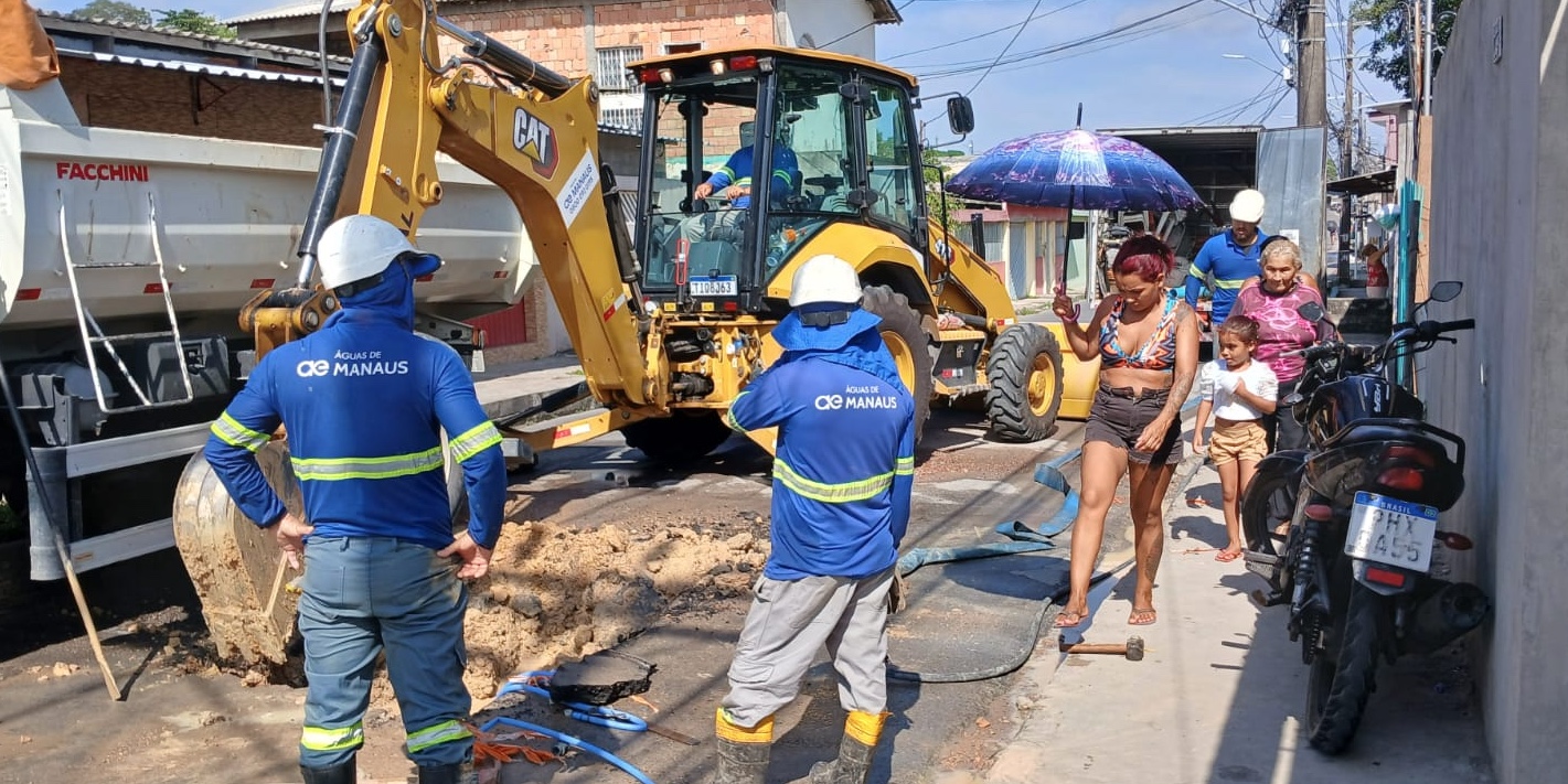 Serviços da Águas de Manaus acumulam falhas e dificultam vida de passageiros - Foto: Ronaldo Siqueira/Portal do Holanda