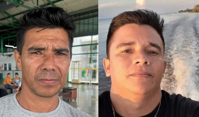 Josias (blusa cinza) e Renato (blusa Preta)