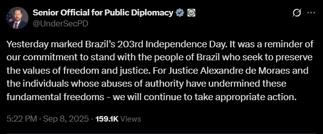 Foto: Reprodução/X