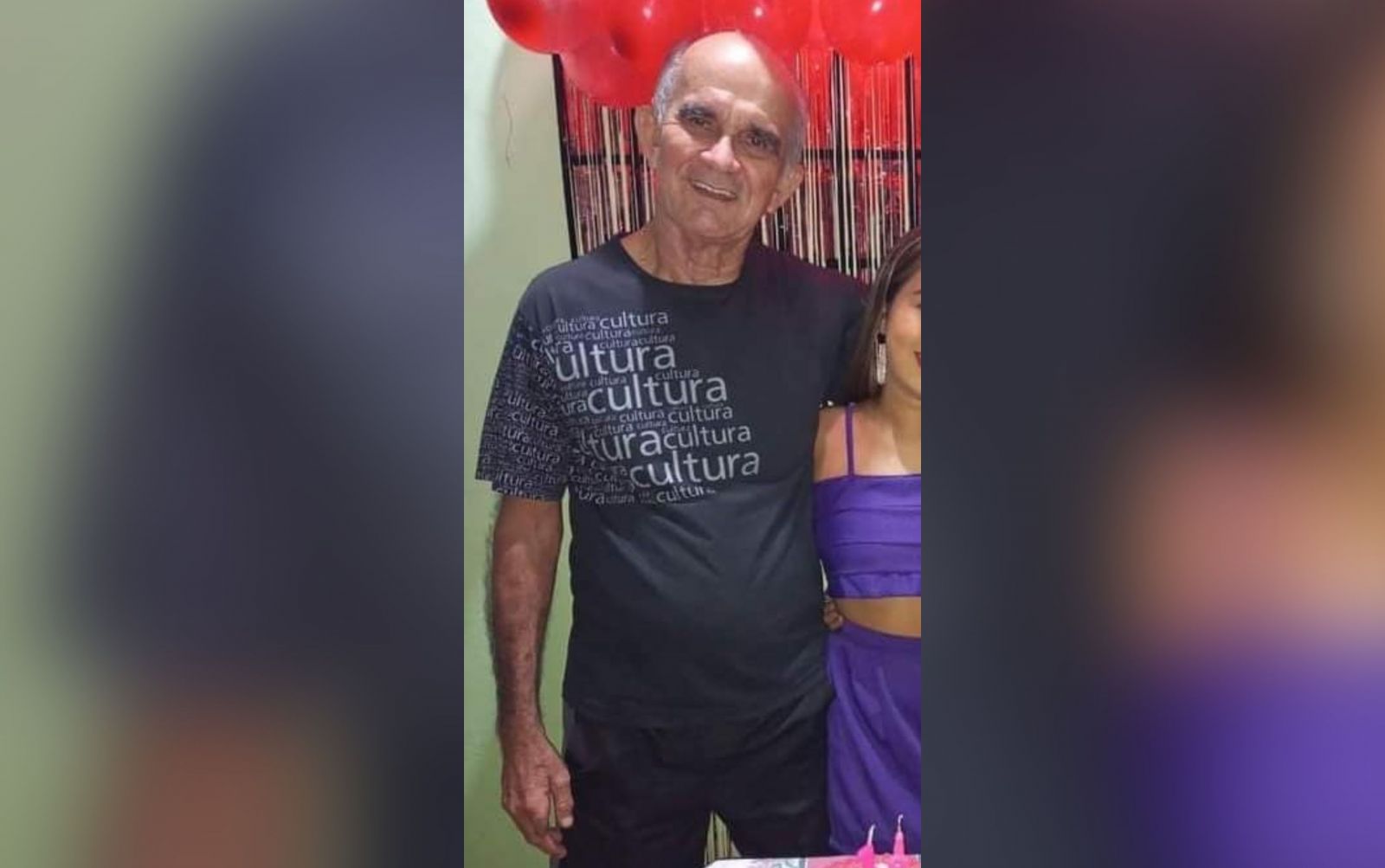 Vítima  Luiz Jorge Guedes de Araújo. - Foto: Reprodução Facebook