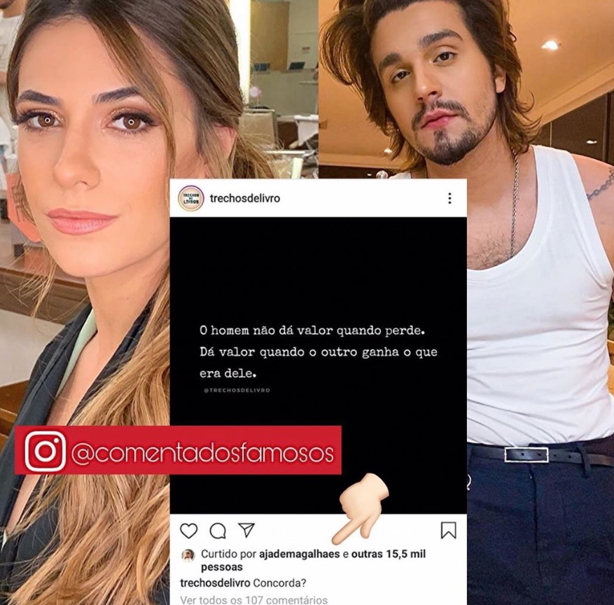 Post curtido por Jade Magalhães em meio a boatos - Reprodução Instagram