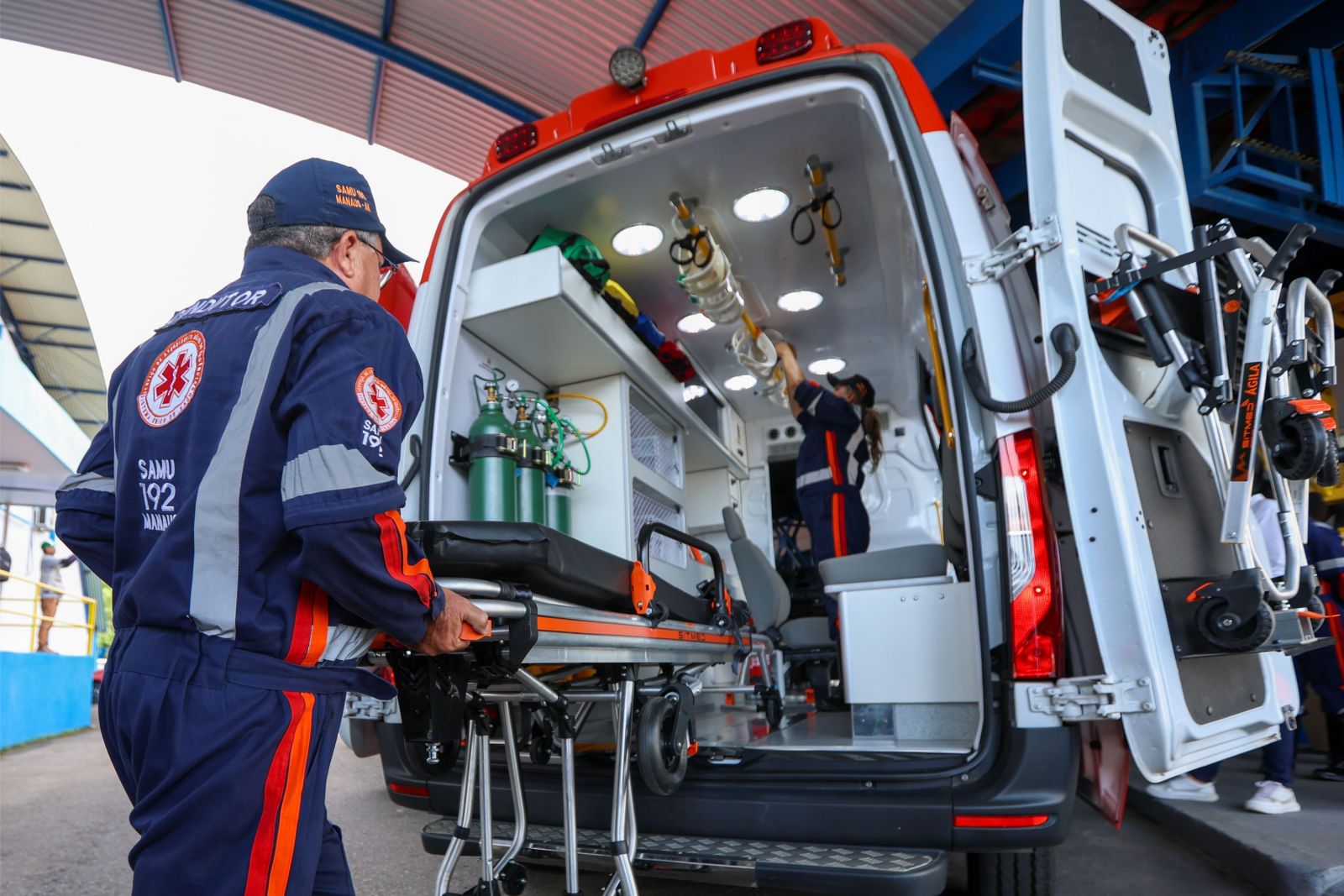 Serviço do SAMU - Foto: Divulgação 