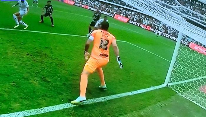 Lucas Barbosa empatou para o Santos - Foto: Reprodução