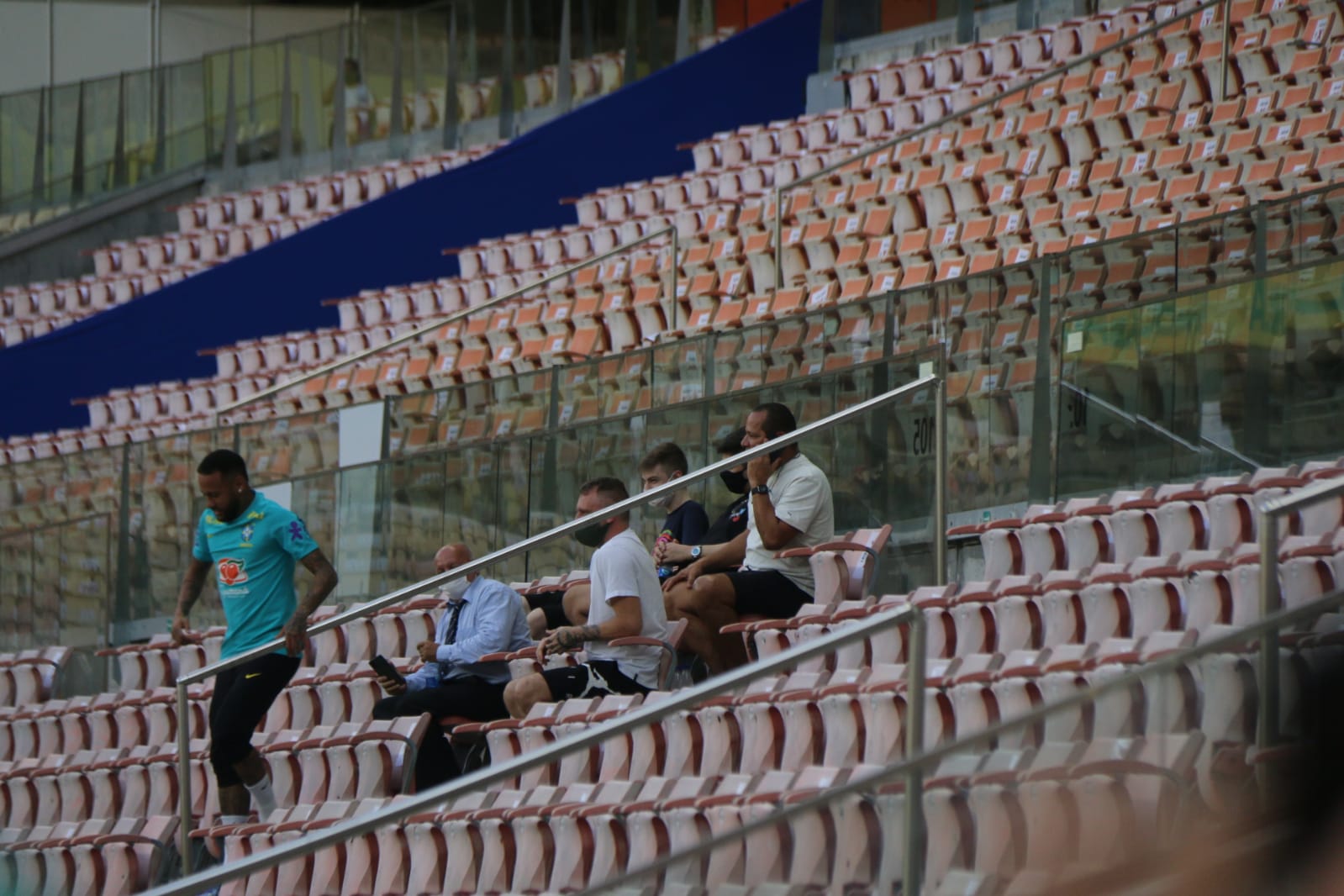 Seleção brasileira fez último treino na Arena da Amazônia - Foto: Jander Robson/ Portal do Holanda