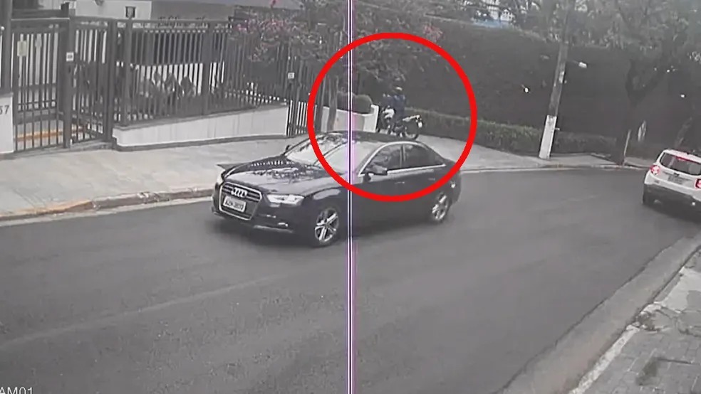 Tentativa de assalto termina com três mortos no Morumbi, Zona Sul de SP — Foto: Reprodução/TV Globo