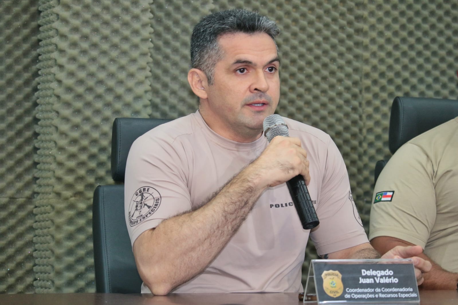 Delegado Juan Valério - Foto: Jander Robson/Portal do Holanda