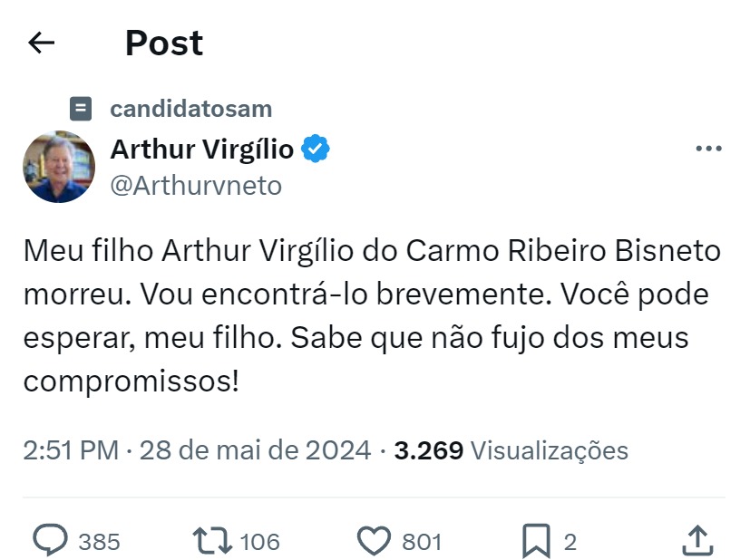 Foto: Reprodução X