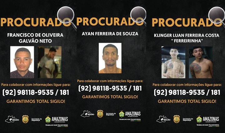 Imagens: Divulgação/PC-AM