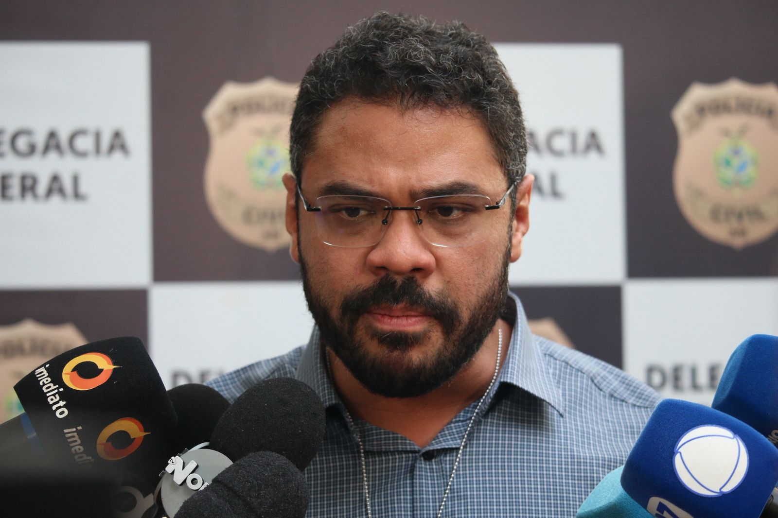 Delegado Marcelo Martins, titular do 24º DIP - Foto Jander Robson / Portal do Holanda