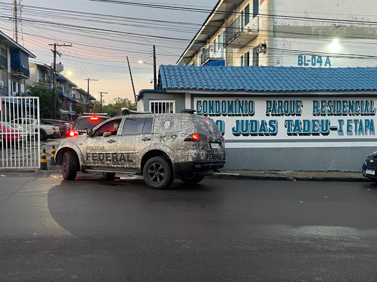 PF no Condomínio Parque Residencial São Judas Tadeu / Foto: Jander Robson / Portal do Holanda (reprodução proibida)