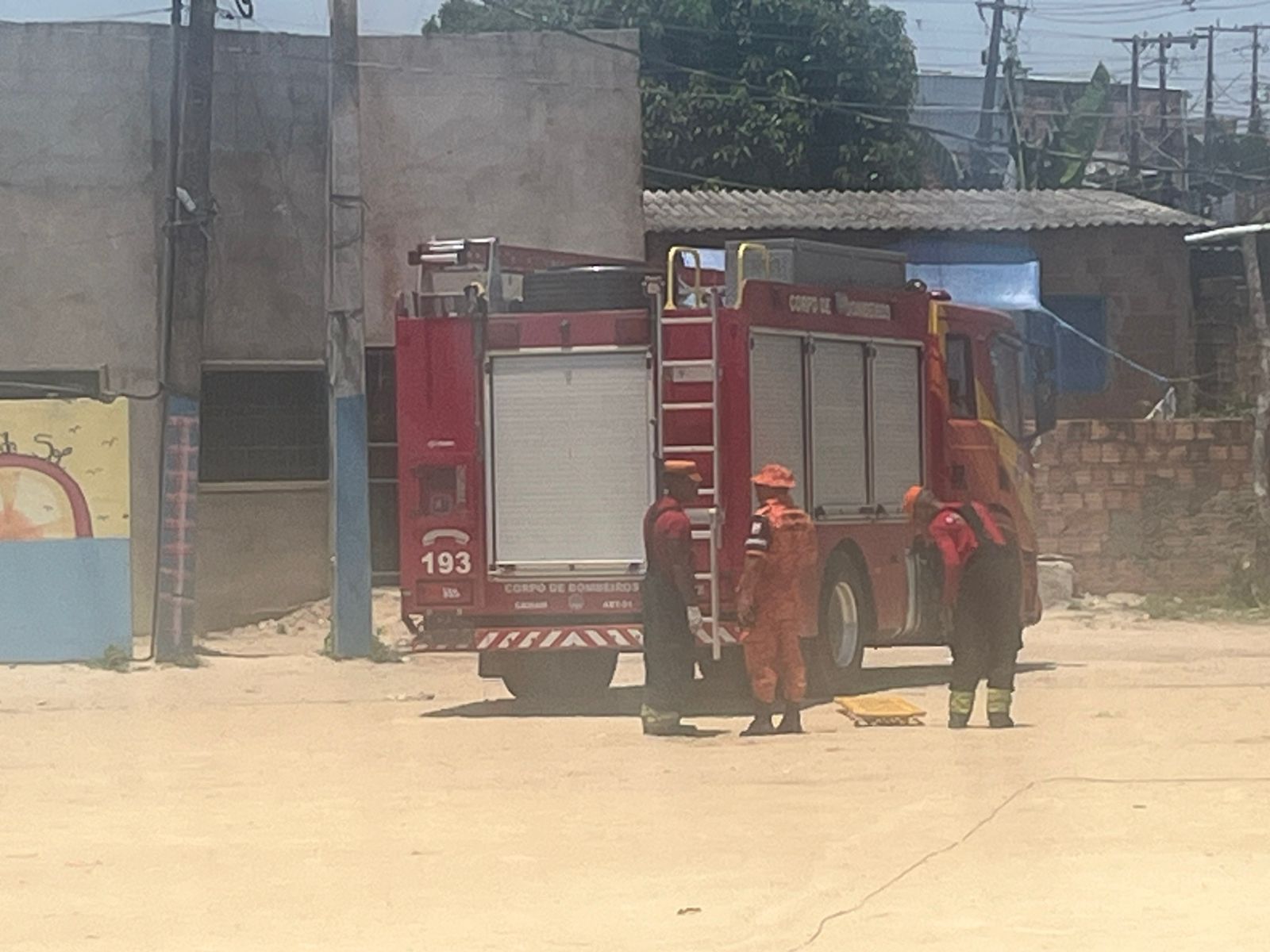 Corpo de Bombeiros atuou - Foto: Jander Robson/Portal do Holanda