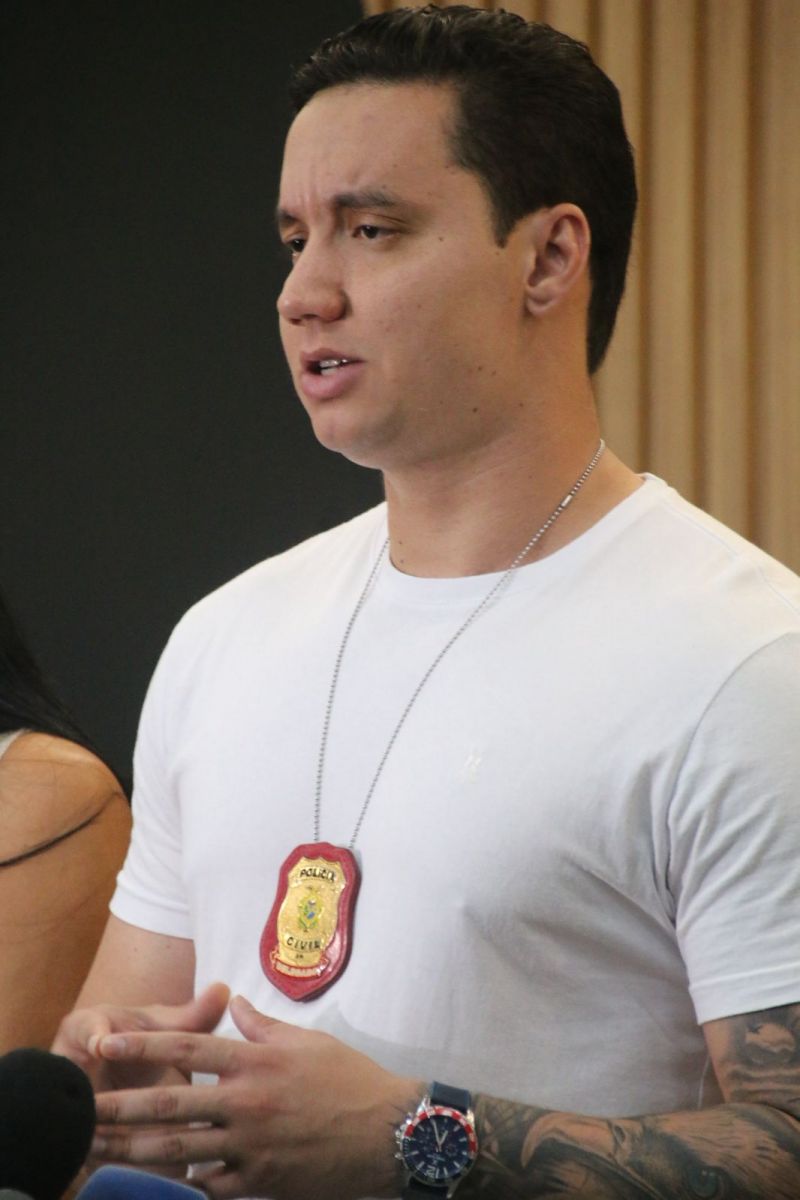 Delegado John Castilho- Foto: Jander Robson/Portal do Holanda