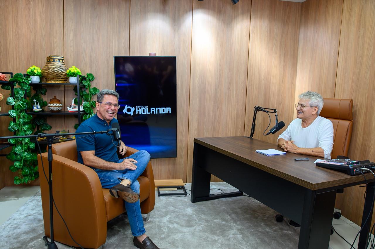 Holanda do Portal e vice-governador do Amazonas, Tadeu de Souza - Foto: Ricardo Machado