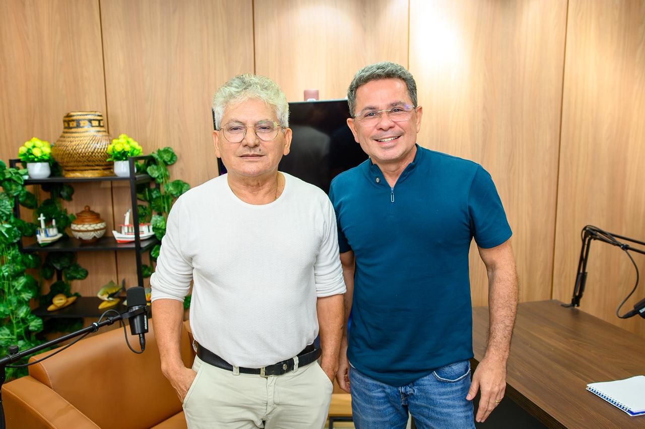 Holanda do Portal e vice-governador do Amazonas, Tadeu de Souza - Foto: Ricardo Machado