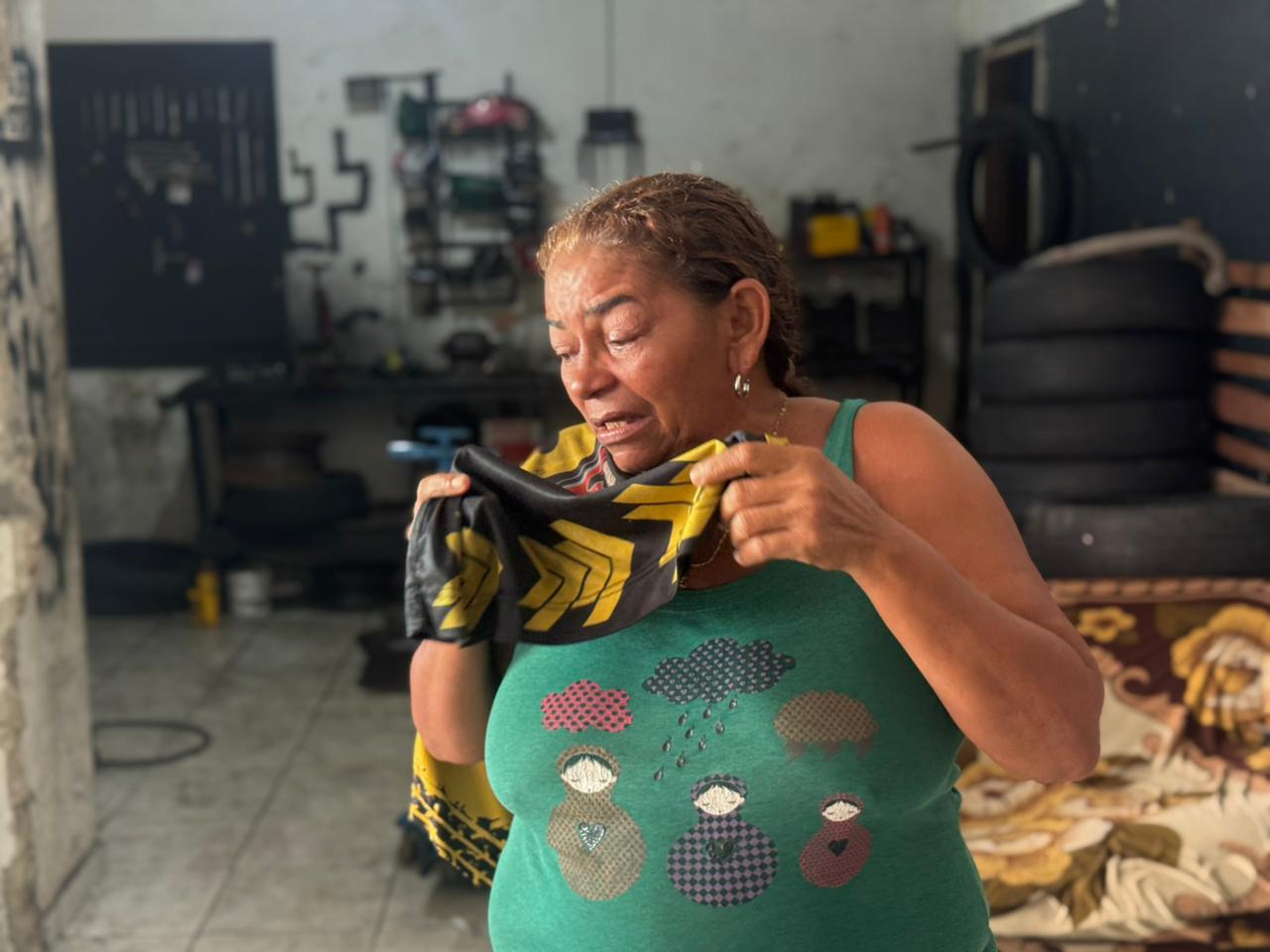 Mãe de Sidney - Foto: Neto Silva/Portal do Holanda