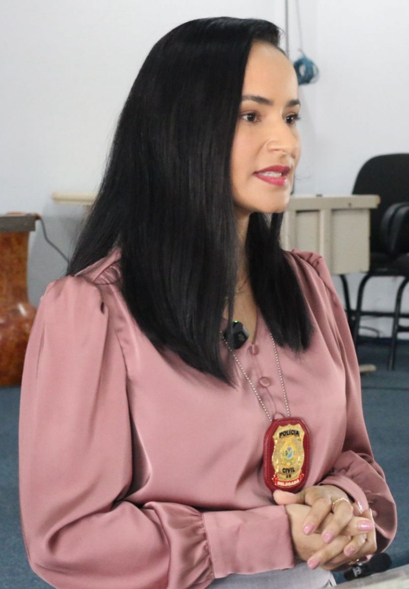 Delegada Kássia Evangelista - Foto: Jander Robson/Portal do Holanda