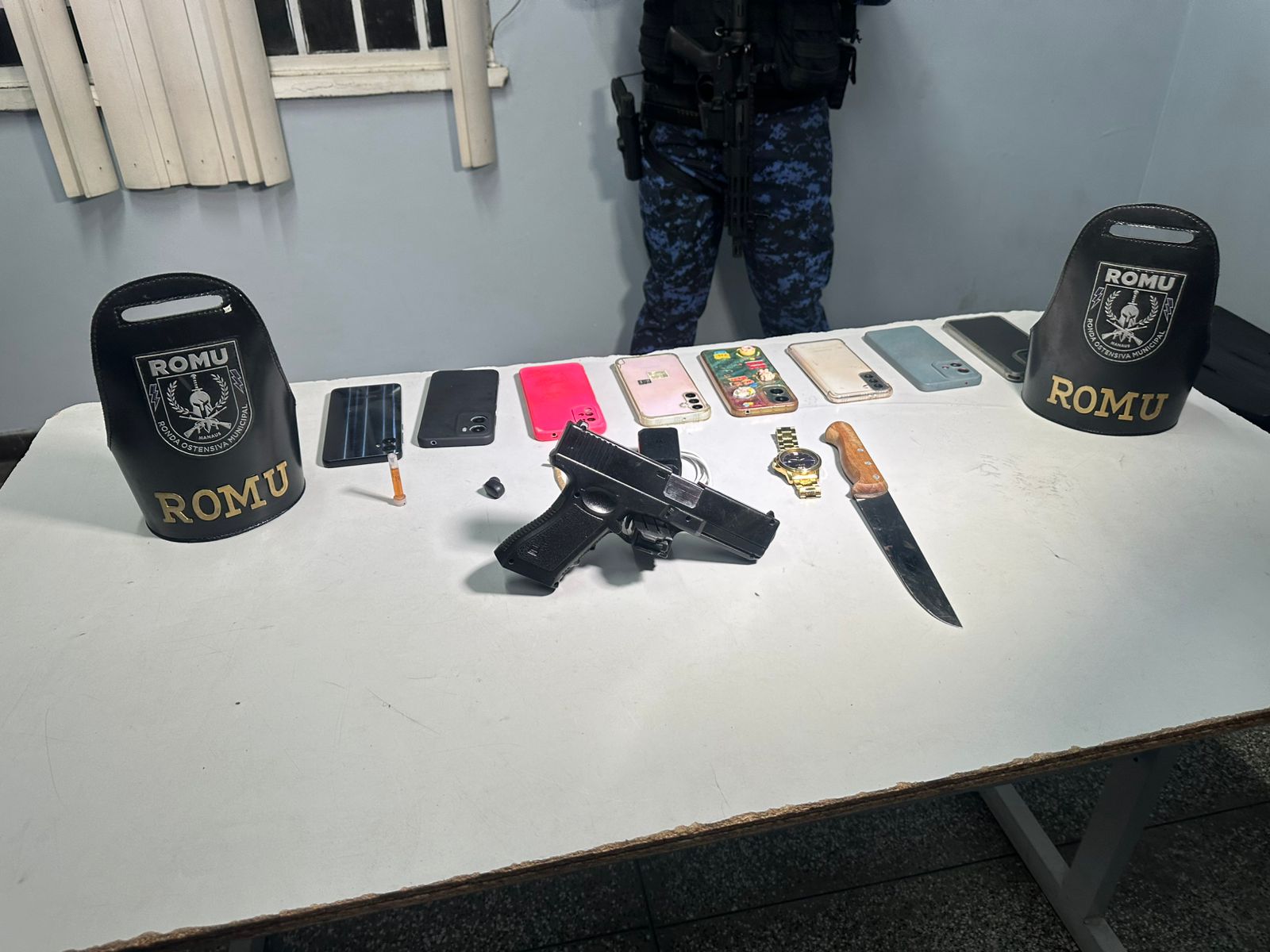 Armas usadas - Foto: Divulgação 