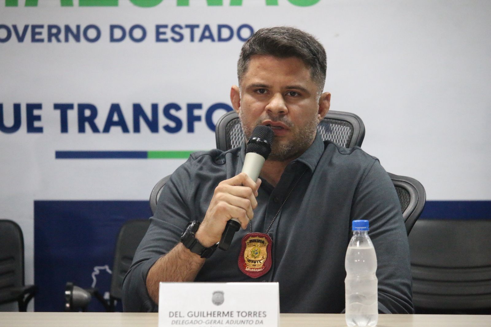 Delegado Guilherme Torres - Foto: Jander Robson/Portal do Holanda