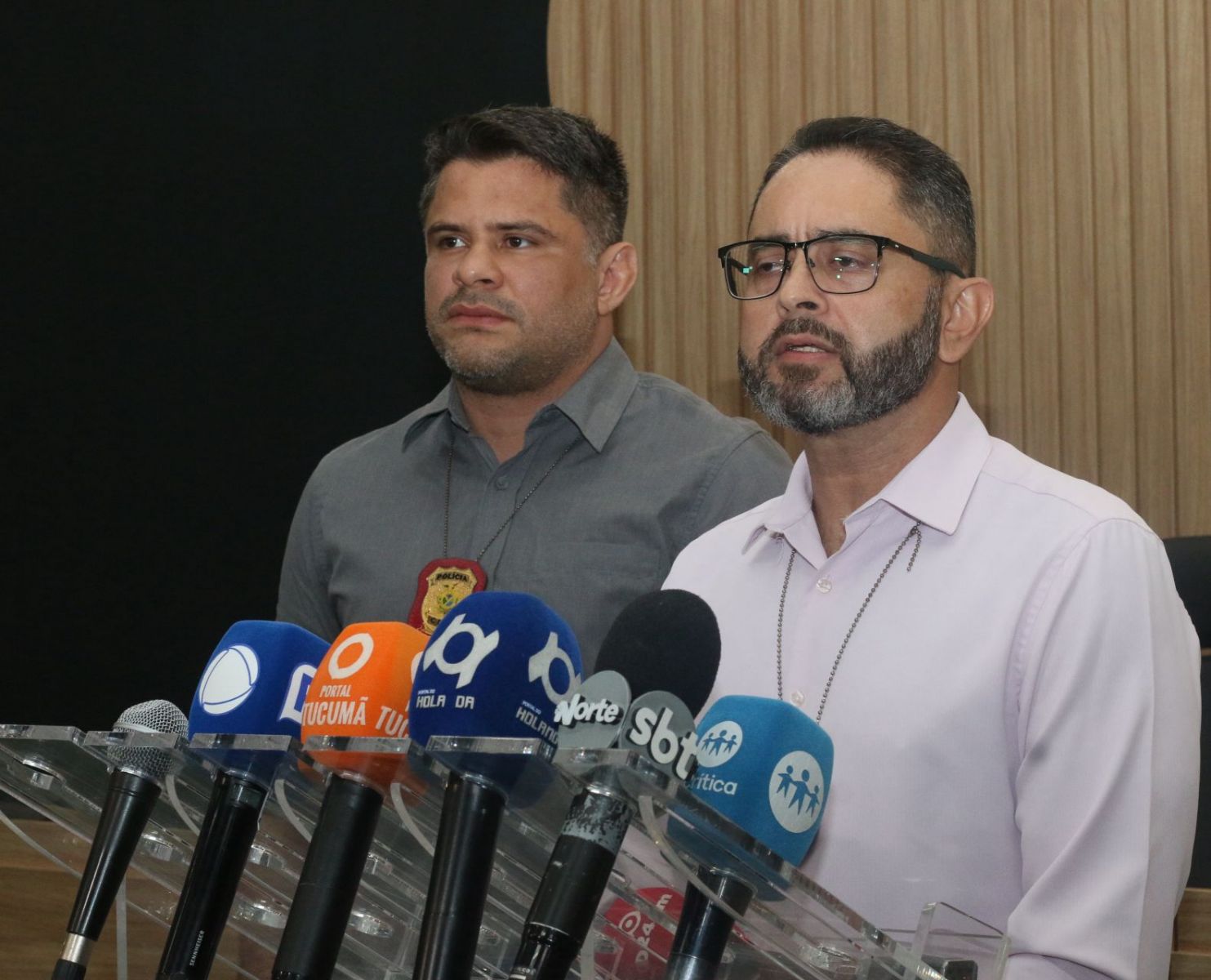 Delegados Rodrigo Torres e Guilherme Torres - Foto: Jander Robson/Portal do Holanda