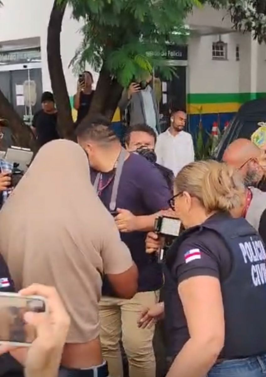 Preso - Foto: Jander Robson/Portal do Holanda